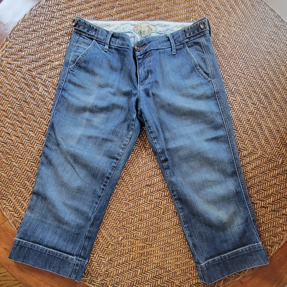 Joe's Jeans Blue Ankle Cropped Denim